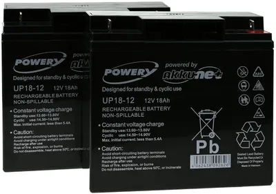 Image de Batterie gel-plomb Powery pour USV APC RBC7