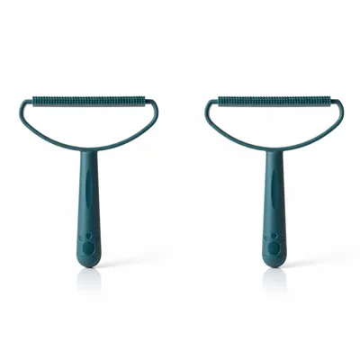 Produktbild von 2er Set Fusselbürste Tierhaarentferner Kleiderbürste Wiederverwendbar Fusselrolle Fusselentferner Tierhaar Fussel Roller Bürste
