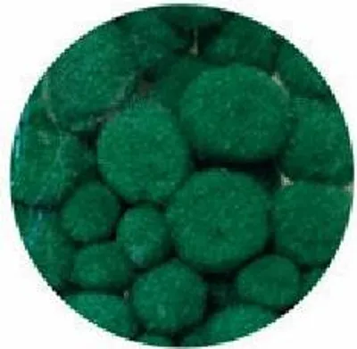 Image de 80 pompons VERTS | POM-083