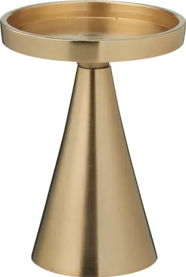 Produktbild von Deko-Kerzenständer, gold, 13 cm