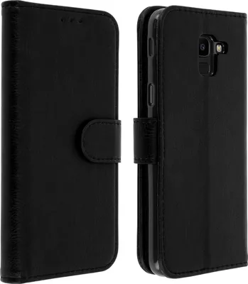 Immagine prodotto di Flip Cover Wallet, Custodia Flip in  per Samsung Galaxy J6 - Nero