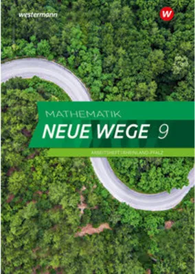 Obrázek produktu pro Mathematik Neue Wege SI 9. Arbeitsheft mit Lösungen. Für Rheinland-Pfalz