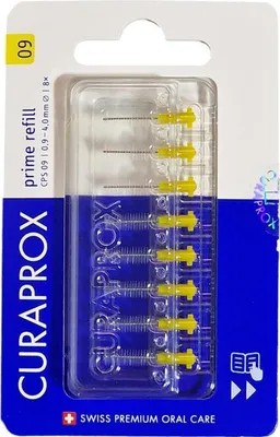 Produktbild von Curaprox Cps 09 prime Interdentalbürsten Refill 8 St