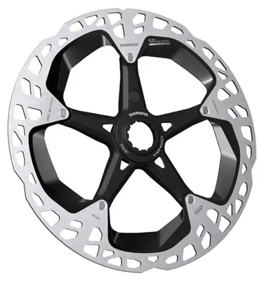 Produktbild von Shimano RT-EM910 E-Bike Bremsscheibe CL Ø 203 mm Innenverzahnung  mit Magnet silber