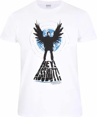 Produktbild von Supernatural - "Assbutt" T-Shirt für Herren/Damen Uni HE2950 (XXL) (Weiß)