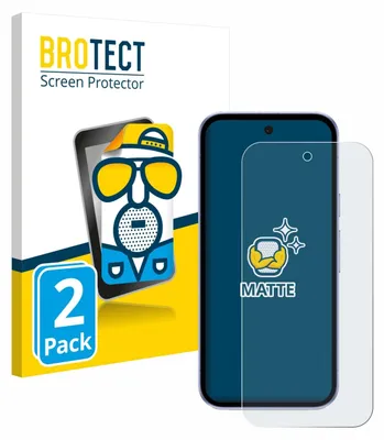Produktbild von 2x BROTECT Schutzfolie für Google Pixel 9a Displayschutz Displayschutzfolie Folie Matt Entspiegelungsfolie