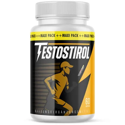 Produktbild von Testostirol Kapseln| Mehr Kraft im Training | Für Männer geeignet | 60 Kapseln