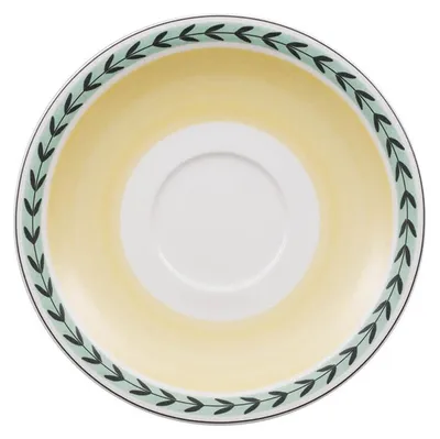 Zdjęcie produktu dla Villeroy&Boch - Spodek do dużej filiżanki do kawy z mlekiem French Garden 20 cm