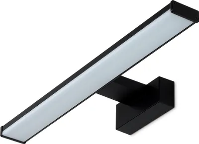Produktbild von LED Wandlampe 8W IP44 230V DENIS.B Spiegelleuchte schwarz