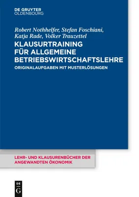 Produktbild von Klausurtraining für allgemeine Betriebswirtschaftslehre
