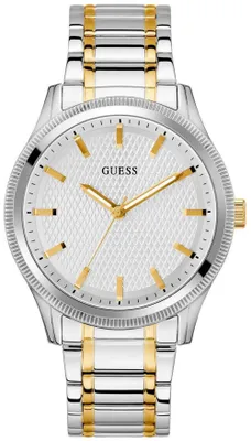 Produktbild von Guess Herren Armbanduhr Dex 44 mm silber, gold GW0626G4