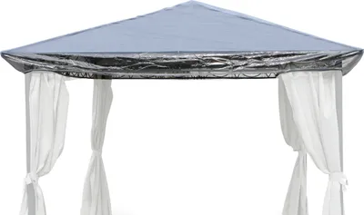 Produktbild von Grasekamp Schutzhaube 3 x 3 m Abdeckplane Plane  Pavillon Hardtop Regenschutz