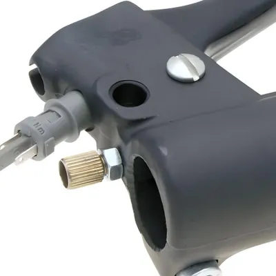 Image de BestPrice Armature de poignée d'accélérateur avec levier de frein compatible avec Piaggio Ape, Storm, TPH, Typhoon