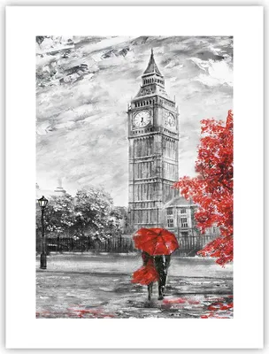 Produktbild von Poster - Poster ohne Rahmen - London Bus - 30x40 cm - Wand Bild - Wanddeko - Wandbilder - Kunstposter - Wandposter - Bilder - Kunstdruck - Wanddekoration - Wandbild - P2XPA30x40-3866