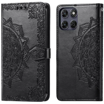 Obrázek produktu pro imoshion Mandala Bookcase pro Motorola Moto G77 – černá