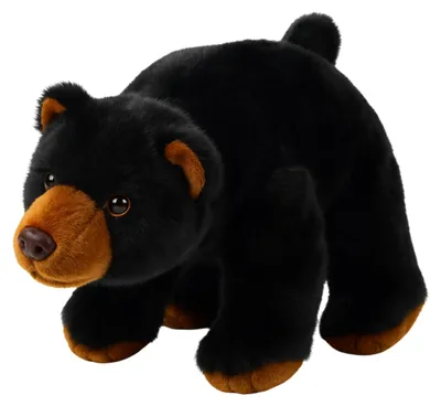 Obrázok produktu pre Plyšový plyšový maskot čierny medvedík 28 cm