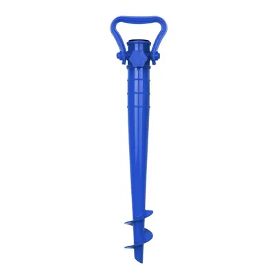 Produktbild von Sekey Bodendübel für Sonnenschirm aus Kunststoff, Schirmständer für 19-32 mm Stangen, Blau