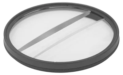 Produktbild von Doppeltes Halbmondprisma, Spezialeffektfilter, Kamera-Mittelfeldtrennung, Dioptrien, Fotografie, SLR-Zubehör, 77 mm