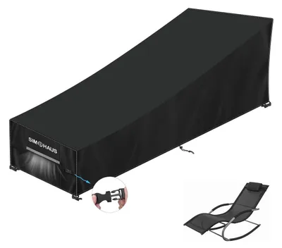 Productafbeelding van Tuinstoelbeschermer, waterdicht, Oxford-stof, afmetingen 160x70x40/89 cm