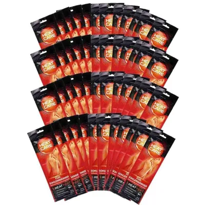 Produktbild von 5x "HEAT FEET" Wärmesohlen, Heizsohlen, Einlage Fußwärmer, wärmende Sohlen, warme Einlegesohlen, Fußsohlenwärmer, Sohlenwärmer, Thermopads, Weihnachtsmarkt, Wintersportarten Outdoorsport