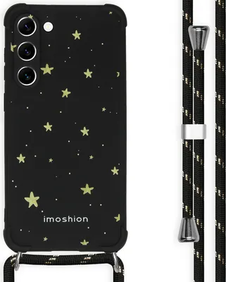 Produktbild von imoshion Design Hülle mit Band Samsung Galaxy S23 Plus - Stars Gold