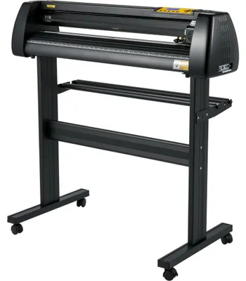 Productafbeelding van Vinyl Snijplotter - 870 mm Snijbreedte - 10-500 g Snijdruk - Desktop Machine