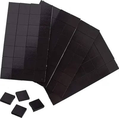 Produktbild von WINTEX 112 starke Haftmagnete - 10 x 10 mm - zum Zuschneiden - Flache Klebemagnete geeignet zum Aufkleben von Fotos oder Fotos oder zum Aufkleben auf eine Tafel