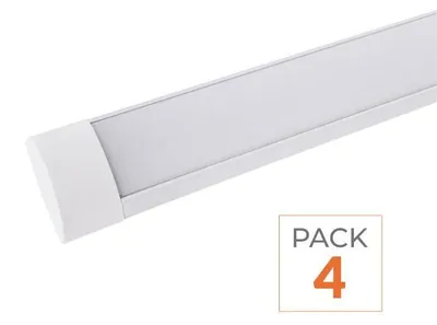 Produktbild von LED-Leuchtstab 150 cm, 48 W - 4er-Pack - Neutralweiß 4000 K - 5500 K