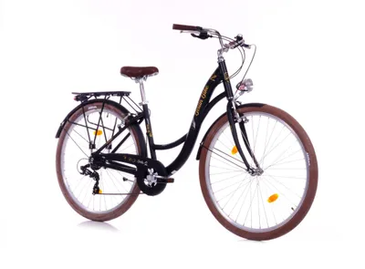Produktbild von Cityrad Bella 2 – 28 Zoll Damen Hollandrad mit Shimano 7-Gang - Schwarz