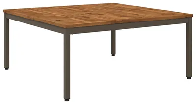 Produktbild von vidaXL Couchtisch Natur und Kaffee 100 x 100,5 x 45 cm