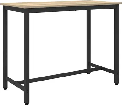 Image de table Chêne Sonoma 100 x 50 x 76,5 cm