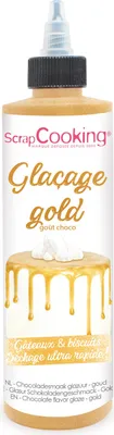 Produktbild von Glasur mit Schokoladengeschmack 140g - Gold