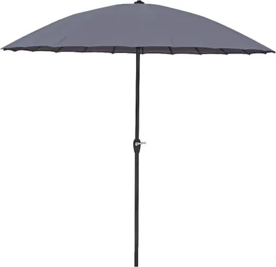 Zdjęcie produktu dla Garden Pleasure 504720 Garden Pleasure Sonnenschirm   rund anthrazit