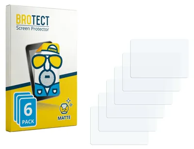 Produktbild von 6x BROTECT Schutzfolie für Wisycom MTP60 Displayschutz Displayschutzfolie Folie Matt Entspiegelungsfolie