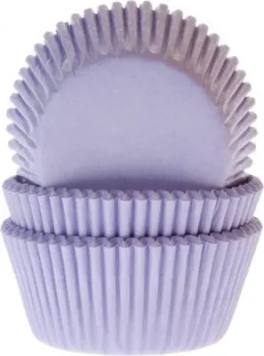 Produktbild von Konfekt Cupcake 50 Stück Farbe lila