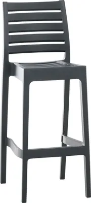Produktbild von Moderner Barhocker – Designhocker – wetterfest und stapelbar