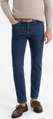 Obrázek produktu pro Ombre Clothing Pánské džínové kalhoty Bardhush tmavě modrá XXL
