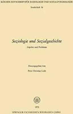 Obrázek produktu pro Soziologie und Sozialgeschichte