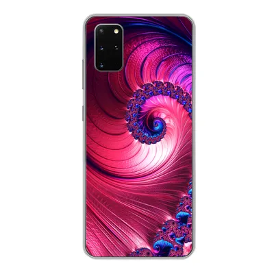 Produktbild von MuchoWow® Handyhülle Schutzhülle Hülle für Samsung Galaxy S20 Plus Spirale - Abstrakt - Farben Silikon Softcase Handy Hülle - Hartschale