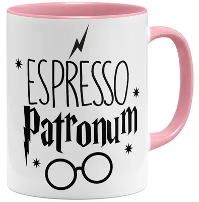 Kaffeetasse Espresso Patronum, Keramik, 325 ml, rosa