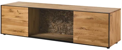 Produktbild von MASSIVMOEBEL24.DE Lowboard Wildeiche 200x53x55 natur geölt STARNBERG #11