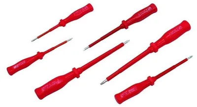 Obrázek produktu pro Šroubováky Izolované Šroubováky Do 1000 V Magnetické 3 Ploché 3 Křížové
