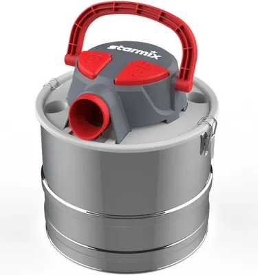 Image de Starmix AV P-615 Aspirateur à cendres avec préfiltre, 600W & bac de récupération 15 L