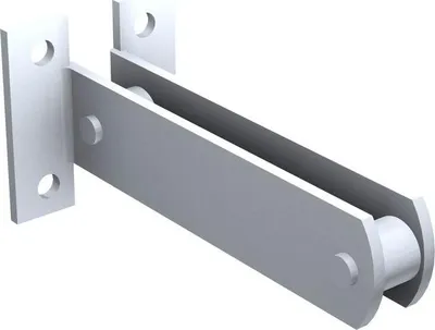 Produktbild von Einstelllasche 6261 MANTION für 2 Schienen 62 x 55 mm - 6261