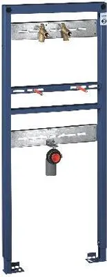 Produktbild von GROHE Waschtisch-Element Rapid SL 38546, 1,30 m Bauhöhe, für Wandbatterie, für Vorwand- oder Ständerwandmontage, 2 schallgedämmte Armaturenanschlüsse DN 15, HT-Ablaufbogen DN 50