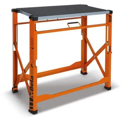 Imagen del producto de Mesa de trabajo plegable ligera naranja