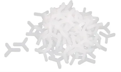 Imagen del producto de 600 piezas de separadores de baldosas en forma de Y de 2 mm