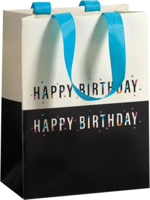 Produktbild von Geschenktüte "Happy Birthday" | B17x T9,2 x H22,5cm