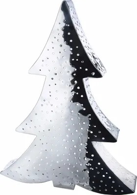 Immagine prodotto di Gilde Dekoobjekt, Tannenbaum, "Silverpine", Metall, silberfarben, VE 1, L. 11 cm, B. 70 cm, H. 90 cm  27574