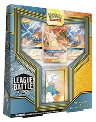 Immagine prodotto di Mazzi di battaglia della Lega Pokemon: Reshiram e Charizard GX